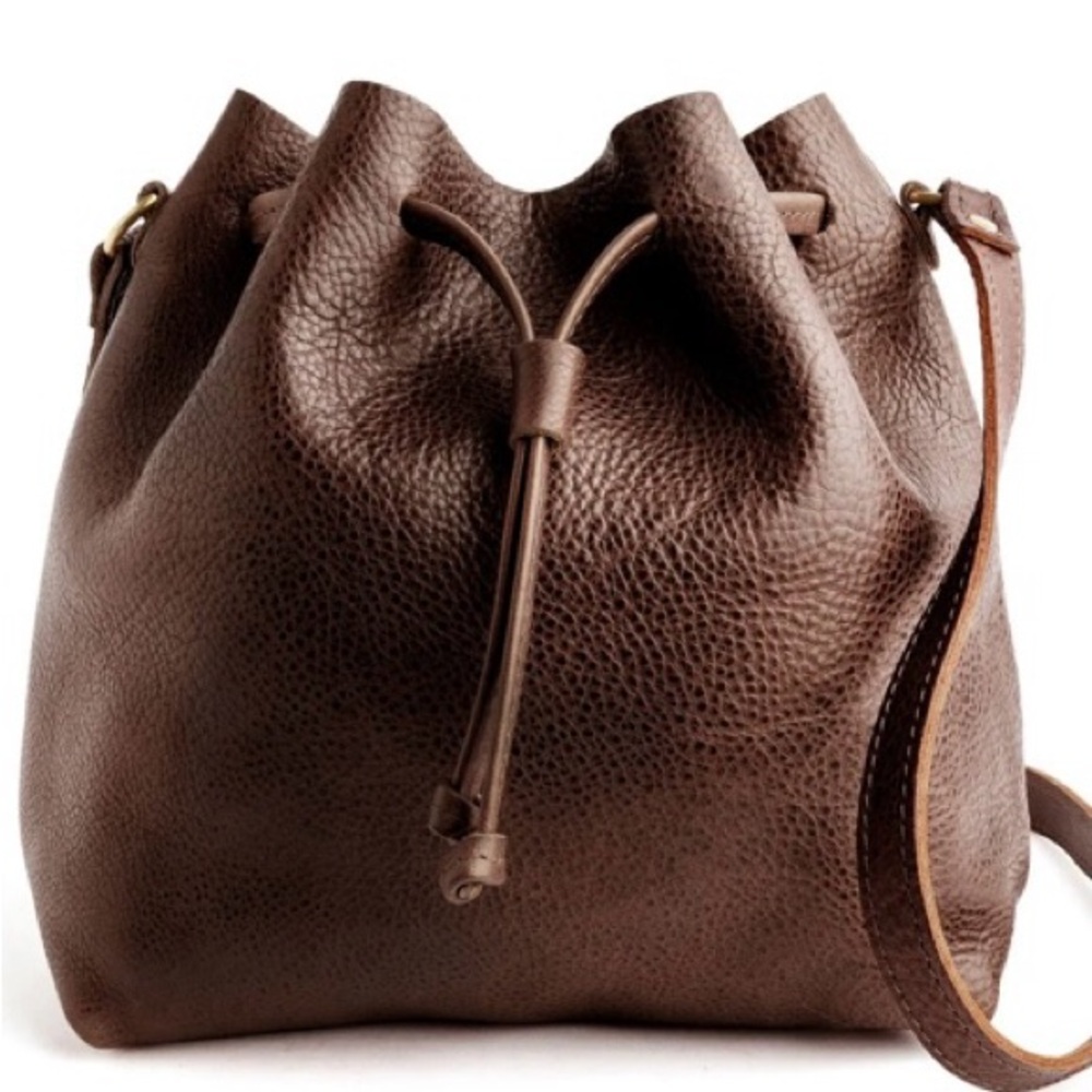 Portland Leather Goods large bucket bag